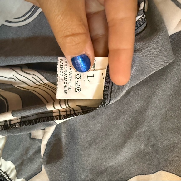 NWOT Long Sleeve Maxi Dress size Large - Picture 7 of 7